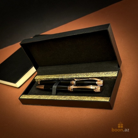 Подарочные ручки №007 black-bronze 3