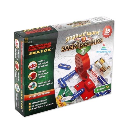 Электронный конструктор "Знаток" (15 схем)