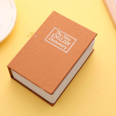 Книга Сейф English Dictionary yellow