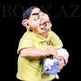 Фигурка - Забавная работа  «Брадобрей» . Figure Funny work «Barber» .