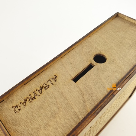 Копилка деревянная с цифрами 3000 ₼