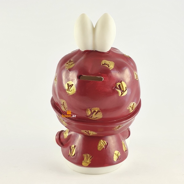 Пластиковая копилка "Зайка"