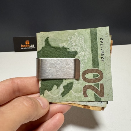 Зажим для денег (серебристый)