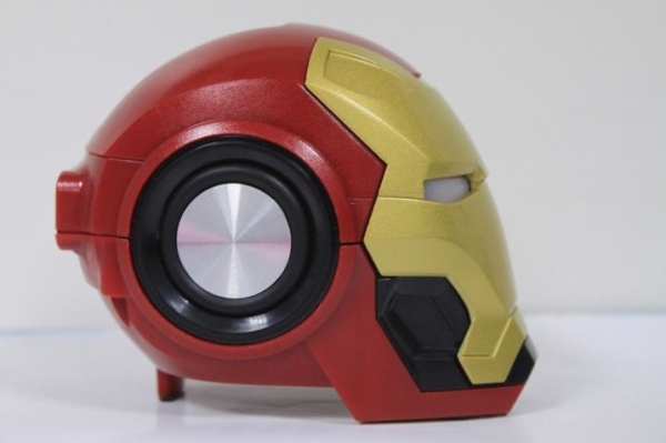 Беспроводная портативная Bluetooth колонка «Iron man»