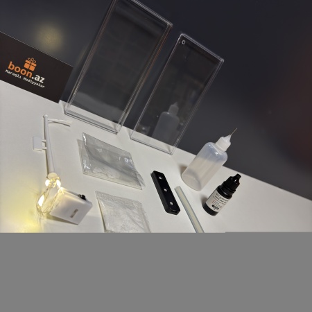 Ночник уличный фонарь в снежную ночь DİY сделай сам 