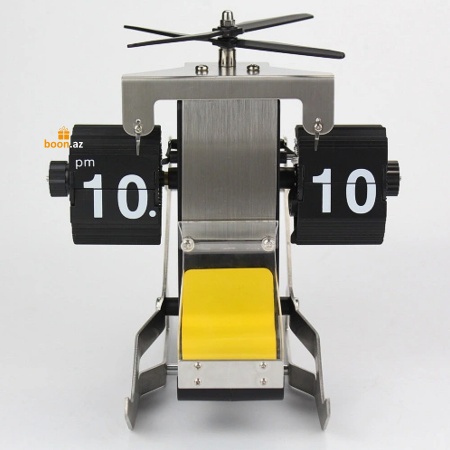 Перекидные часы "Вертолет"