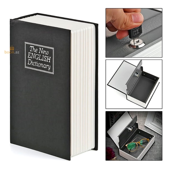 Книга-сейф "Alice in Wonderland" black