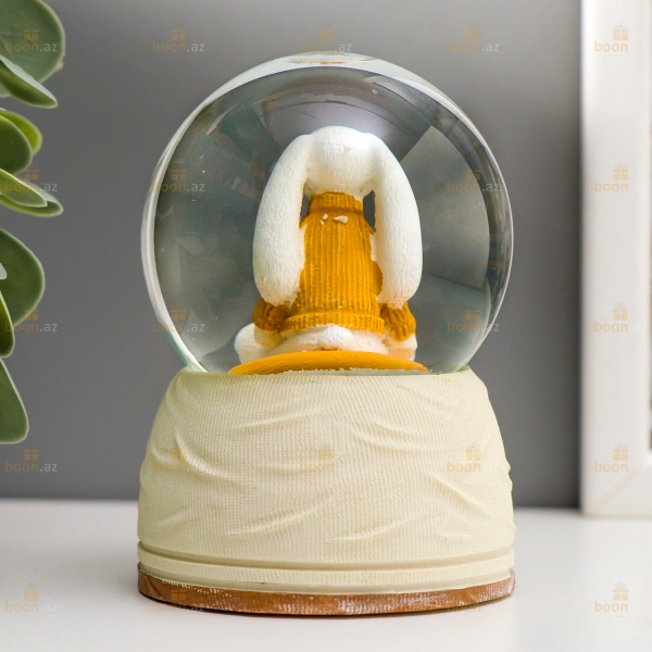 Музыкальный снежный шар «Happy every day» (LED подсветка)