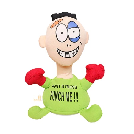 Антистресс игрушка "Ударь меня" green