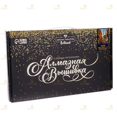 Алмазная вышивка с полным заполнением на холсте «Париж» (30х40)