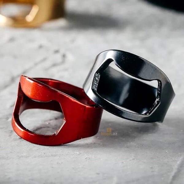 Открывалка для бутылок в форме кольца