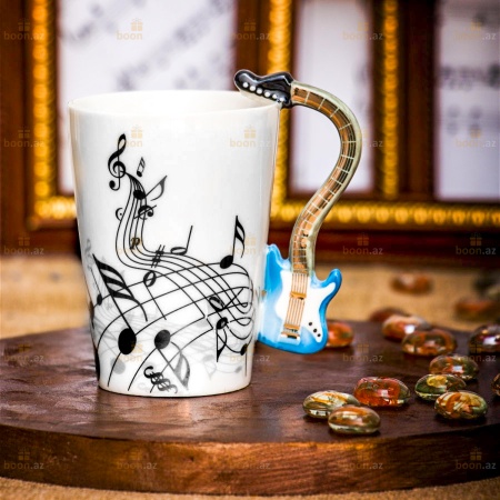 Кружка музыкальные инструменты «Гитара»