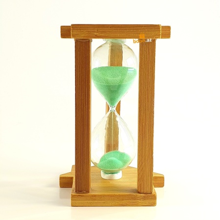 Песочные часы на 1 минуту green