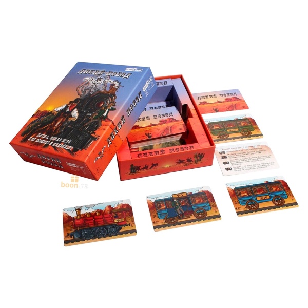 Настольная игра "Дикий поезд"