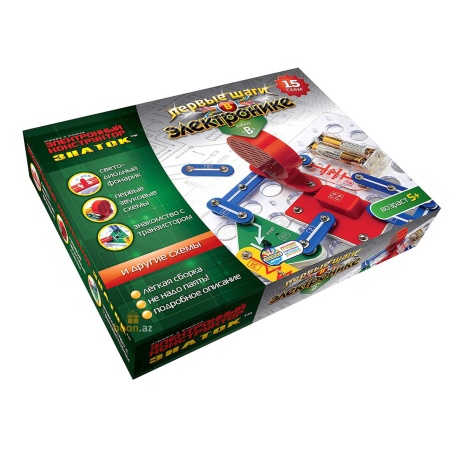 Электронный конструктор "Знаток" (15 схем)