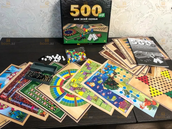 «500 игр для всей семьи»