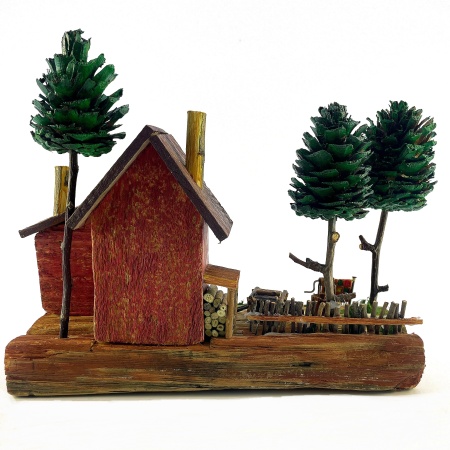 Ручная работа "Домик в лесу"