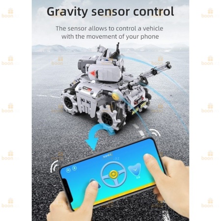 Конструктор CaDA  «Storm Tank» на пульте управления (501 деталей) 