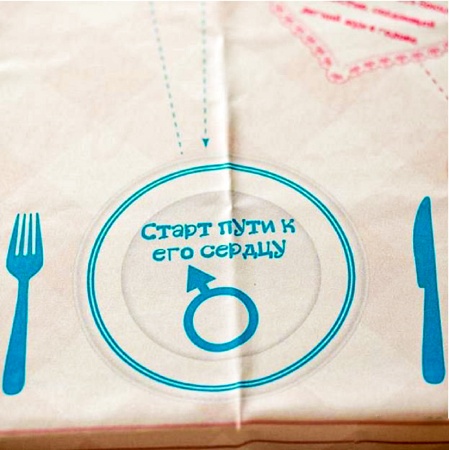 Скатерть «Идеальное романтическое свидание» , Tablecloth «Perfect romantic date»