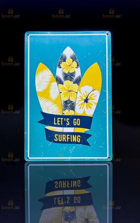 Декоративные жестяные таблички для интерьера (ретро стиль)