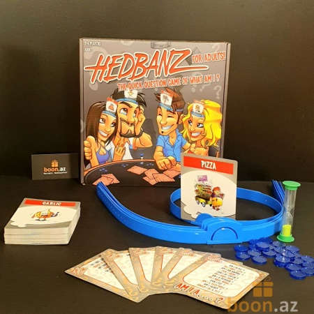 Настольная игра "Hedbanz for Adults" Угадай, кто ты? Ответ на лбу!