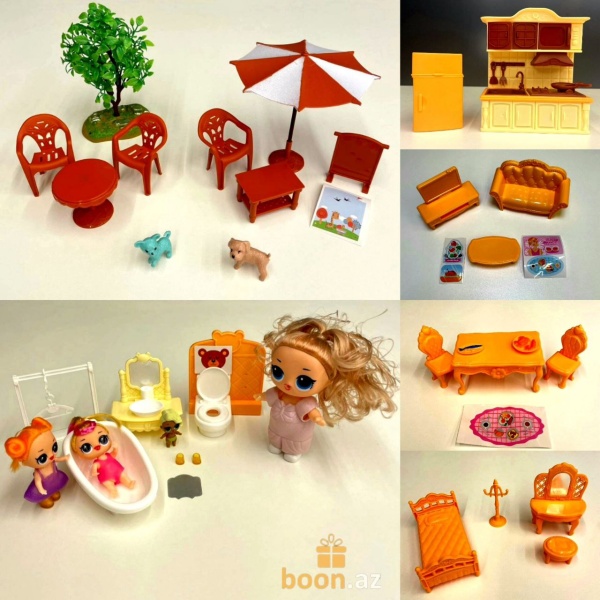 Многоэтажный кукольный домик "Дом мечты" Dream House