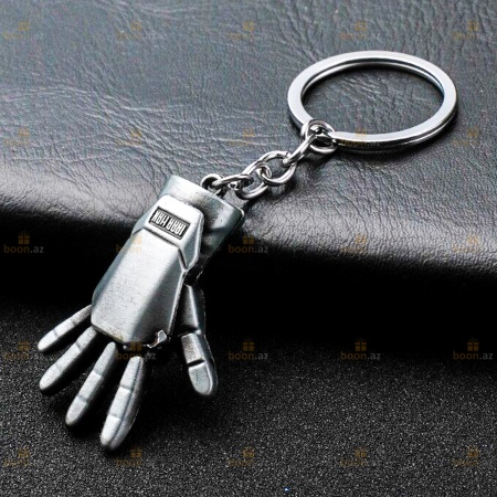 Брелок  рука «IRON MAN» сталь