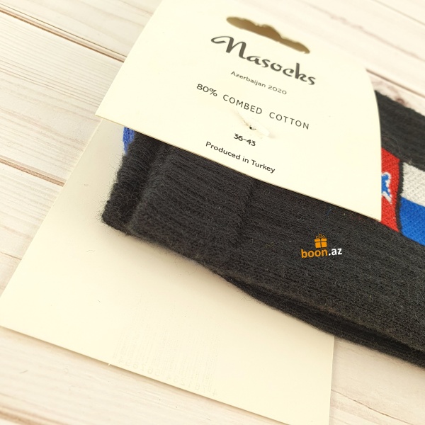 Носки с принтом black