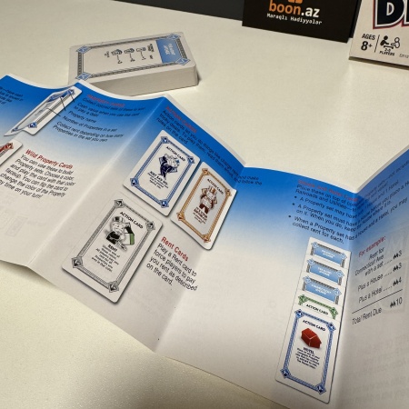 Монополия - настольная карточная игра / Monopoly Deal, версия на английском языке