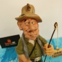 Фигурка - Забавная работа  «Рыбак» . Figure Funny work «Fisherman» .