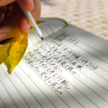 «Death Note» Блокнот с пером. 