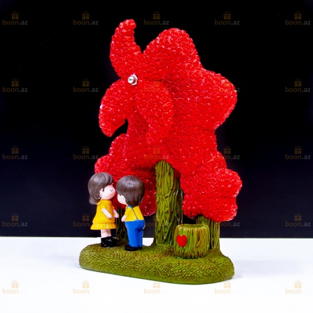 Сувенир « Малыши у дерева »  (музыкальный)