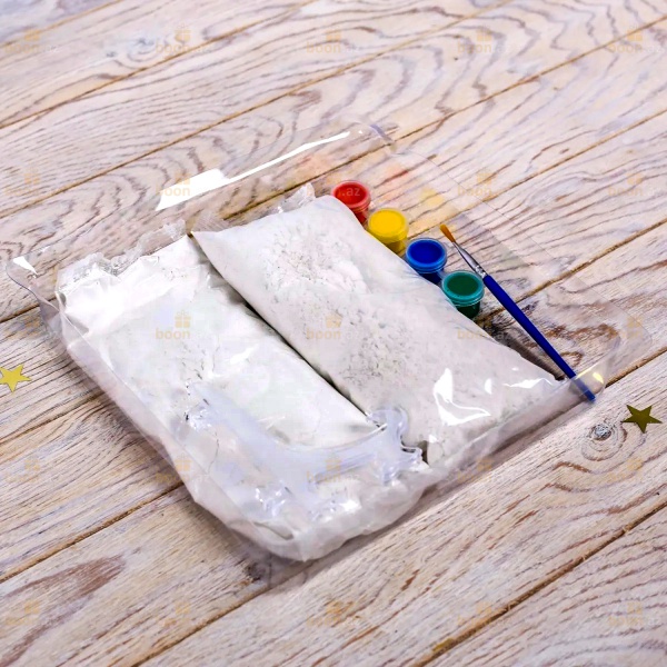 Набор для творчества «Цветы жизни» (слепок ручки, ножки малыша с росписью)