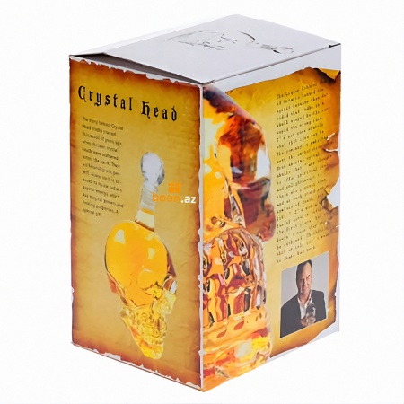 Стеклянный графин "Череп"