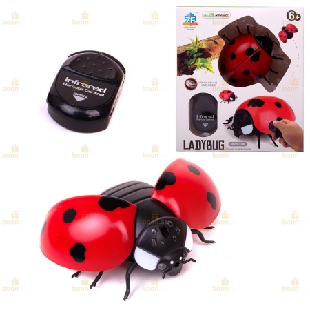 Радиоуправляемый робот «Божья коровка». Radio-controlled robot «Ladybug»
