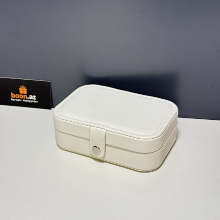 Шкатулка для украшений (16 x 11см) белый