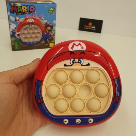 Электронный Pop It с подсветкой mario