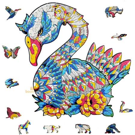 Деревянный пазл-головоломка