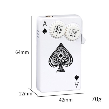 Зажигалка карты Туз пик 