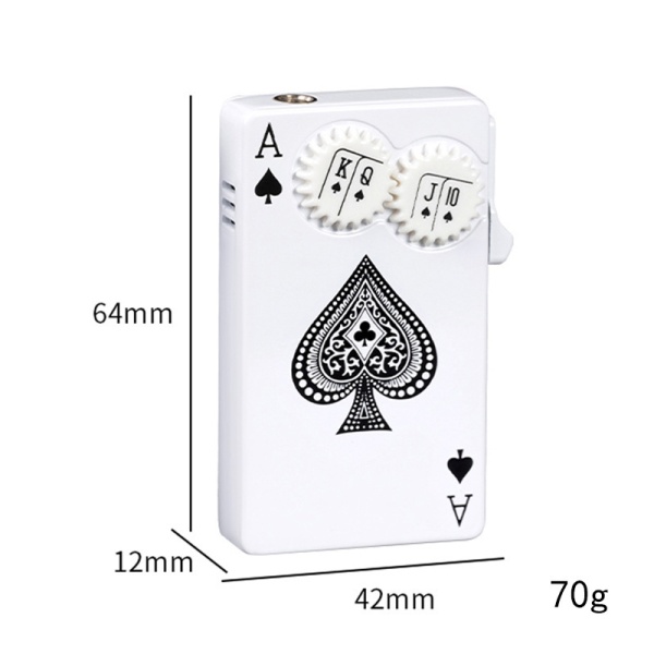 Зажигалка карты Туз пик 