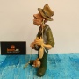 Фигурка - Забавная работа  «Рыбак» . Figure Funny work «Fisherman» .