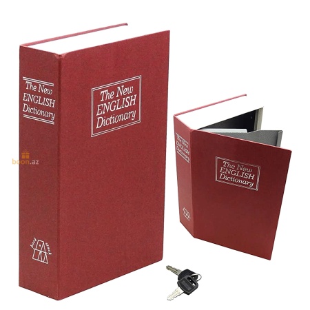 Книга Сейф English Dictionary red