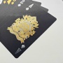 Игральные пластиковые черные карты , Playing plastic Black cards