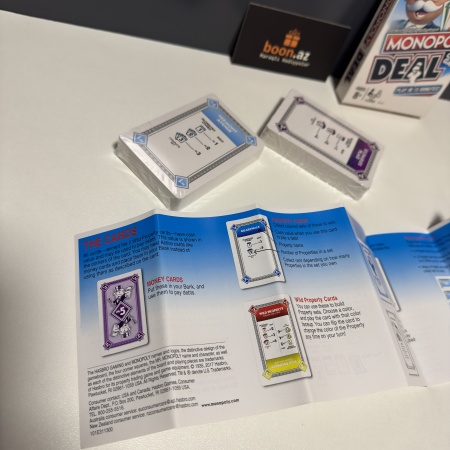 Монополия - настольная карточная игра / Monopoly Deal, версия на английском языке