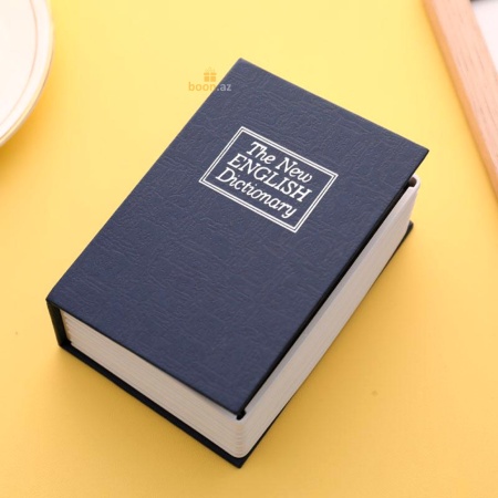 Книга Сейф English Dictionary blue