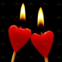 Свечки сердечки (на торт)