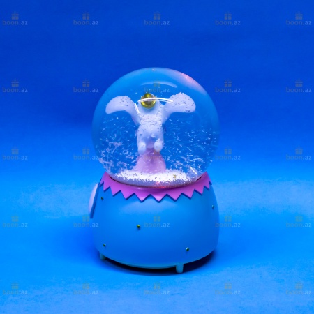 Музыкальный снежный шар «Little Dombo» (LED подсветка)