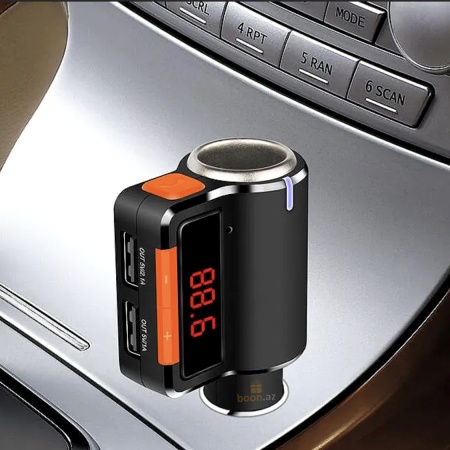 Автомобильный FM модулятор с Bluetooth