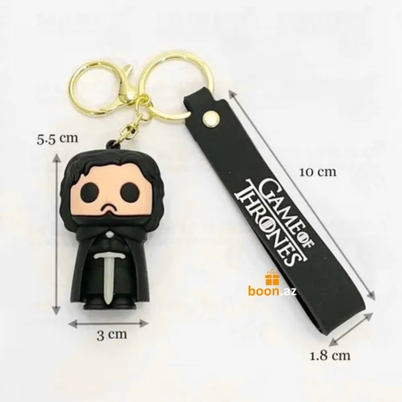 Джон Сноу брелок (Jon Snow Keychain) Game of Thrones
