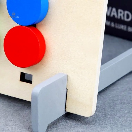 Двухсторонняя игра-головоломка "Цвета и фрукты"